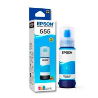 Esta es la imagen de cartucho epson modelo t555 cyan