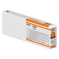Esta es la imagen de cartucho epson modelo t55k ultrachrome hd / hdx naranja