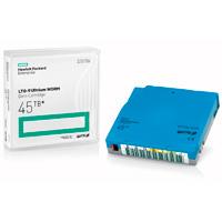 Esta es la imagen de cartuchos de datos hpe lto-9 ultrium de 45 tb worm 20 con etiqueta personalizada con carcasas