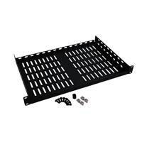 Esta es la imagen de charola tripp-lite srshelf2p1u entrepaño fijo de 1u en voladizo (capacidad de 18.1 kg (40 lb); profundidad de 457 mm [18]).garantia por 5 años.