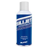 Esta es la imagen de congelante aerosol | silimex | sili jet e-3 170ml | gas ultra filtrado de alta pureza | libre de cfc y hcfc | alta resistencia dieléctrica