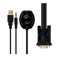Esta es la imagen de convertidor brobotix vga + audio a hdmi con usb