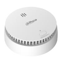Esta es la imagen de detector de humo inalmbrico/ dahua/ dhi-hy-sa21a-w2 - / sensor fotoelctrico de doble cmara / sirena interna de 85db / funcin de prueba y silenciar / alarma visual y sonora / indicador led
