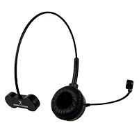 Esta es la imagen de diadema bt mono con microfono flexible perfect choice negro
