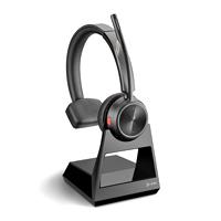 Esta es la imagen de diadema hp poly 7w6d4aaaba savi 7210/ monoaural inalambrica dect 1920-1930 alcance de 120 metros con base para telefono analogico