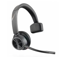 Esta es la imagen de diadema poly 76u48aa voyager 4310 uc/ inalambrica bluetooth monoaural dongle usb-aalcance de 50m hasta 24 h de conversacion conexion hasta 2 dispositivos