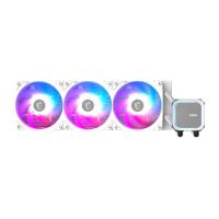 Esta es la imagen de disipador de enfriamiento liquido ms mag coreliquid a13 360 / black/ 360mm / intel