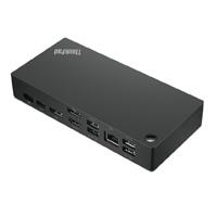 Esta es la imagen de docking lenovo thinkpad universal usb-c