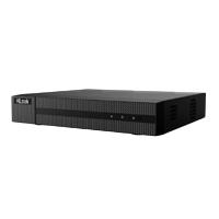 Esta es la imagen de dvr hilook 16 canales turbohd 2 canales ip / 2 megapxel 1080p lite / acusense lite evita falsas alarmas / audio por coaxitron / 1 baha de disco duro / h.265 / salida de video en full hd