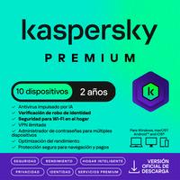 Esta es la imagen de esd kaspersky premium 10 disp 5 cuentas kpm 2 años