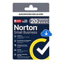 Esta es la imagen de esd norton small business / 20 dispositivos / 1 año - descarga digital (no server)