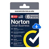 Esta es la imagen de esd norton small business / 6 dispositivos / 1 año - descarga digital (no server)