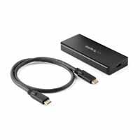 Esta es la imagen de gabinete externo m.2 nvme para ssd pcie - aluminio - ip67 resistente al agua/polvo - slido - usb-c 3.1 gen 2 10gbps m2e1bru31c - startech.com mod. m2e1bru31c