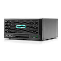 Esta es la imagen de hpe servidor proliant microserver gen10 plus v2 e-2314 4 n. vroc 4 lff-nhp 1 tb fuente de alimentación. externa de 180 w