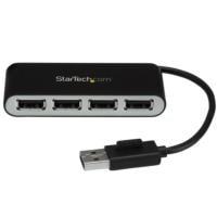 Esta es la imagen de hub usb 2.0 de 4 puertos - concentrador usb 2.0 de 4 puertos con cable integrado - hub portatil usb 2.0 de 4 puertos alimentado por el bus - startech.com mod. st4200mini2