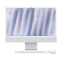 Esta es la imagen de imac 24 retina 4.5k/chip m4 de apple cpu 8 nucleos y gpu 8 nucleos/16gb/256gb ssd/2 thunderbolt 4/magic keyboard/plata