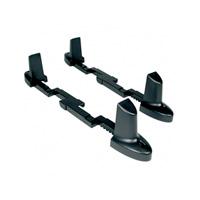 Esta es la imagen de juego de soporte tripp lite 2-9ustand  para instalaciones en torre  tripp lite  2-9ustand permiten la colocacion de hasta dos sistemas de ups para rack a torre