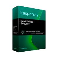 Esta es la imagen de kaspersky small office security para 5 dispositivos 1 servidor de archivos caja