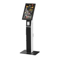 Esta es la imagen de kiosco - techzone - tzpocw21-01 - intel celeron - con pedestal de piso - wifi - ethernet - no incluye impresora - no incluye licencias