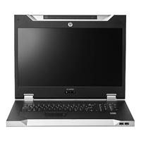 Esta es la imagen de kit de consola lcd85000 para montaej en rack 1u hpe para servidor proliant