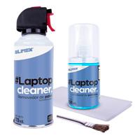 Esta es la imagen de kit de limpieza | silimex | laptopcleaner | limpiador y protector antiestático para laptop | proteccion uv | elimina el 99.9% de virus