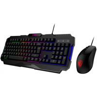 Esta es la imagen de kit de teclado y mouse forge gk100 rgb usb 2.0