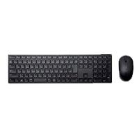 Esta es la imagen de kit teclado y mouse dell km5221w inalambrico español negro 580-ajiu