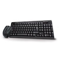 Esta es la imagen de kit teclado y mouse - techzone - tz16comb01-ina - qwerty - inalambrico usb a  - baterias aa / 2 aaa - teclas 105 - 2.4ghz - 1600 dpis - 3 botones + scroll - negro