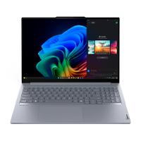Esta es la imagen de laptop lenovo thinkbook 16 g7 qoy / snapdragon x plus 3.2ghz / 16gb lpddr5 / 512gb ssd / 16 wuxga 1920x1200 / luna grey / backlit keyboard / win 11 pro / copilot + pc / 1yr centro servicio
