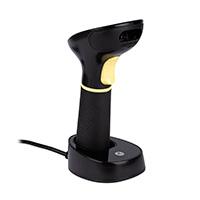 Esta es la imagen de lector codigo de barras - techzone - tzbesc9610 - bluetooth 10mtrs - 2.4g - ip42 - usb - d1/2d/qr - velocidad de lectura 60 fps - microinterruptor