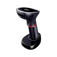 Esta es la imagen de lector de codigos de barras ghia gsw2 / inalambrico / 2d / led rojo y blanco / bluetooth / usb / base de carga / qr / negro