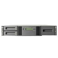 Esta es la imagen de libreria de cintas de respaldo storeever hpe msl2024 / cap 24 lto / 2u