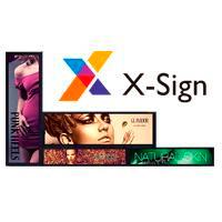 Esta es la imagen de licencia benq x sing manager premium 3 años para digital signage incluye interactividad y widget api