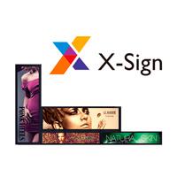 Esta es la imagen de licencia benq x sing manager premium 4 años para digital signage incluye interactividad y widget api