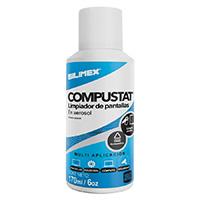 Esta es la imagen de limpiador de pantallas | silimex | compustat 170 ml | aerosol limpiador de laptops