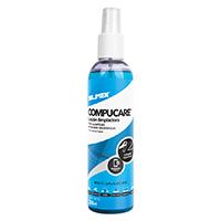 Esta es la imagen de loción limpiadora | silimex | compu care locion limpiadora 250 ml | atomizador para superficies plasticas y métalicas | antibacterial | protección uv