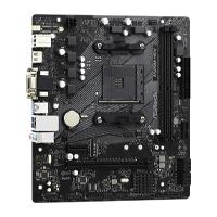 Esta es la imagen de mb asrock a520m amd am4 / ddr4 4733 / 1 x pcie 3.0 x16 / d-sub / dvi-d / hdmi / 6 x usb 3.2 / gama baja