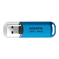 Esta es la imagen de memoria adata 64gb usb 2.0 c906 azul ac906-64g-rwb