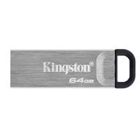 Esta es la imagen de memoria flash usb kingston data traveler kyson 64gb gen 1 3.2 tipo a metal (dtkn/64gb)