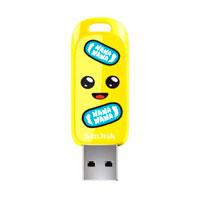 Esta es la imagen de memoria sandisk 64gb usb 3.2 fortnite drive edicion banano sdczif-064g-g46