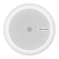 Esta es la imagen de micrfono omnidireccional 360 hikvision uso en interior / preamplificado para cctv / cancelacin de ruido ambiental / uso en techo - pared - escritorio / alcance de 5 metros