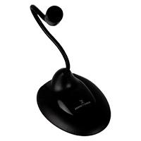 Esta es la imagen de microfono de escritorio con cuello flexible 3.5mm perfect choice negro