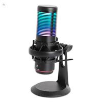 Esta es la imagen de microfono/manhattan/102674/micrófono de condensador usb con led rgb y cancelación de ruido
