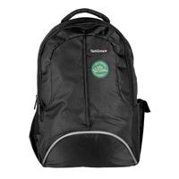 Esta es la imagen de mochila - backpack - techzone- tzbts10blk - sport - 16 pulgadas - 6 compartimientos - negra