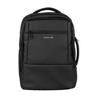 Esta es la imagen de mochila - backpack - techzone- tzlbp32 - urbanbiz - 16 pulgadas - 5 compartimientos - expandible - negra
