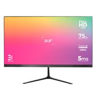 Esta es la imagen de monitor acteck captive vivid sp215 / 21.5 pulgadas / plano / full hd / 75 hz / 5 ms / vga hdmi dc / panel va / fino bizel / 3 años de garantia / negro / ac-933858