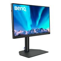 Esta es la imagen de monitor benq fotografia sw272q 27 2560x1440 hdmi 2.0x2 display port 1.4x1 aio connection usb c tecnologia eye care 3 años de garantia