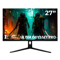 Esta es la imagen de monitor gamer balam rush ultra odyssey pro mgp27 / 27 pul / plano / 200 hz / full hd / 1 ms / joystick de navegacion / dp