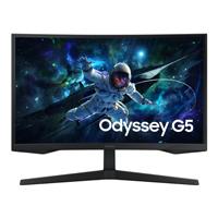 Esta es la imagen de monitor led samsung 27 pulgadas /g5 g55c odyssey/ qhd (2560 x 1440) / va / widescreen /curvo/ hdmi / dp / 165hz / negro.