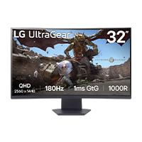 Esta es la imagen de monitor lg ultragear 32gs60qc gamer curvo qhd 31.5
